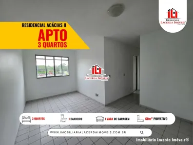 Apartamento com 3 Quartos à venda, 66m² no Japiim, Manaus