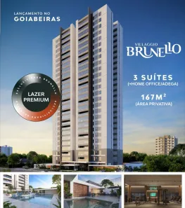 Apartamento com 3 Quartos à venda, 167m² no Duque de Caxias, Cuiabá