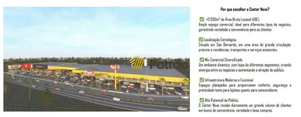 Sala Comercial para alugar, 1200m² no Nova Petrópolis, São Bernardo do Campo
