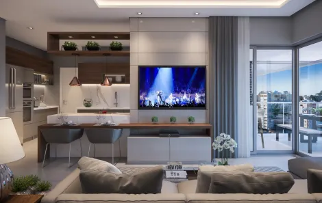 Apartamento com 3 Quartos à venda, 154m² no Mercês, Curitiba