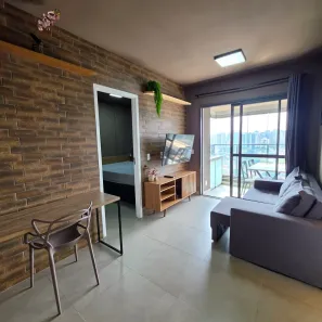 Apartamento com 1 Quarto para alugar, 36m² no Brooklin Paulista, São Paulo