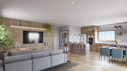 Apartamento com 3 Quartos à venda, 75m² no Vila Nossa Senhora das Vitórias, Mauá
