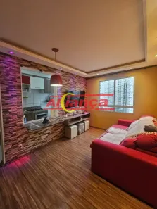 Apartamento com 2 Quartos para alugar, 45m² no Ponte Grande, Guarulhos