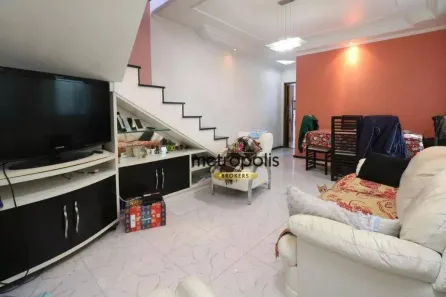 Sobrado com 3 Quartos à venda, 120m² no Fundação, São Caetano do Sul