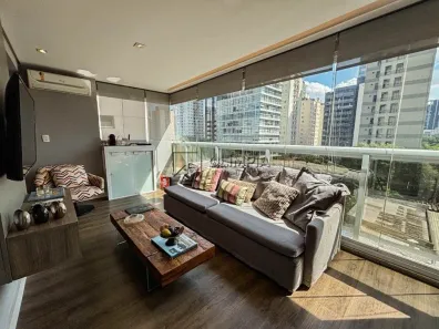Apartamento com 1 Quarto para alugar, 54m² no Vila Nova Conceição, São Paulo