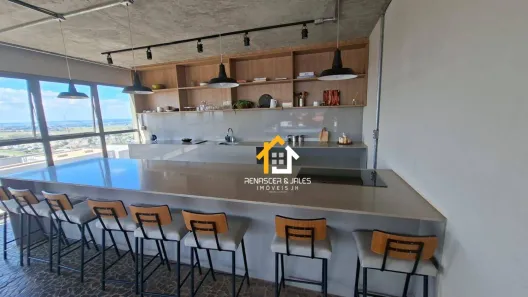 Apartamento com 1 Quarto para alugar, 33m² no Jardim Paulistano, São José do Rio Preto