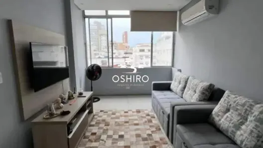 Apartamento com 1 Quarto à venda, 48m² no Gonzaga, Santos