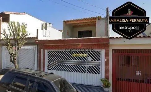 Sobrado com 3 Quartos à venda, 180m² no Jardim Marek, Santo André