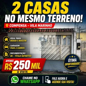 Casa com 5 Quartos à venda, 140m² no Compensa, Manaus