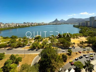 Apartamento com 4 Quartos para venda ou aluguel, 380m² no Lagoa, Rio de Janeiro