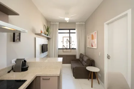 Apartamento com 1 Quarto à venda, 29m² no Centro, Curitiba