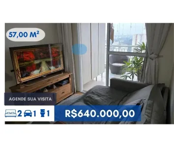 Apartamento com 2 Quartos à venda, 57m² no Jardim Esmeralda, São Paulo