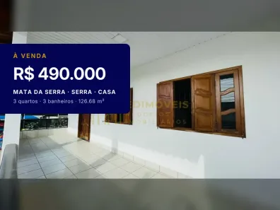 Casa com 3 Quartos à venda, 126m² no Mata da Serra, Serra