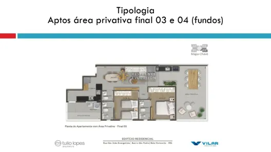 Cobertura com 2 Quartos à venda, 137m² no São Pedro, Belo Horizonte