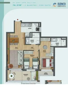Apartamento com 2 Quartos à venda, 76m² no Centro, Niterói