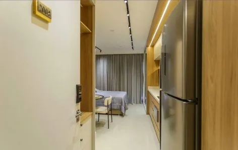 Apartamento com 1 Quarto para alugar, 24m² no Vila Nova Conceição, São Paulo