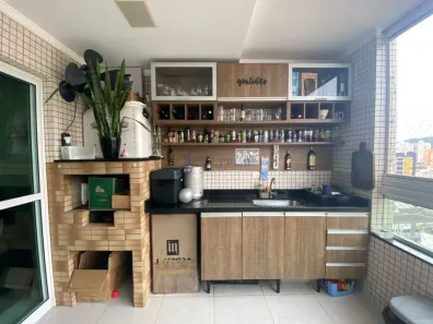 Apartamento com 3 Quartos à venda, 127m² no Boqueirão, Praia Grande