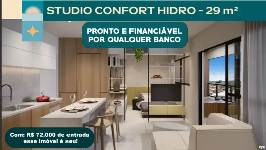 Flat com 1 Quarto à venda, 28m² no Tamandaré, Tamandaré