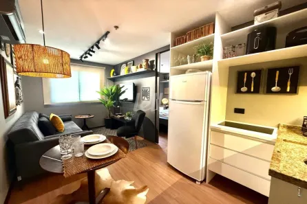 Apartamento com 1 Quarto para alugar, 27m² no Jardim Paulista, São Paulo