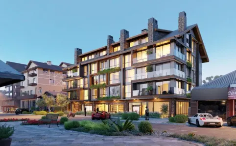 Apartamento com 1 Quarto à venda, 54m² no Quinta da Serra, Canela
