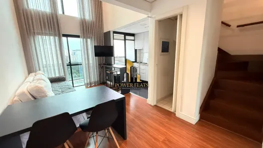 Flat com 1 Quarto para alugar, 45m² no Moema, São Paulo