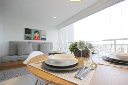 Apartamento com 1 Quarto para alugar, 56m² no Vila Nova Conceição, São Paulo