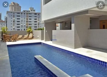 Apartamento com 2 Quartos para alugar, 86m² no Gonzaga, Santos