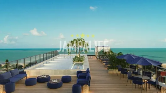 Apartamento com 1 Quarto à venda, 17m² no Cabo Branco, João Pessoa
