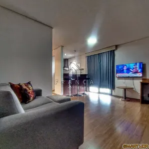 Apartamento com 1 Quarto para alugar, 54m² no Jardim São Dimas, São José dos Campos
