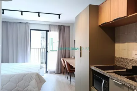 Apartamento com 1 Quarto para alugar, 28m² no Pinheiros, São Paulo