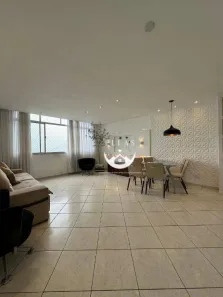 Apartamento com 3 Quartos para alugar, 154m² no Ponta da Praia, Santos