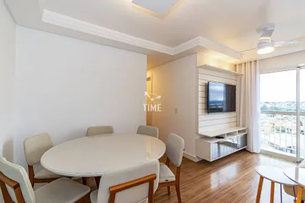 Apartamento com 3 Quartos para alugar, 64m² no Atuba, Curitiba