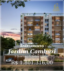 Apartamento com 3 Quartos à venda, 100m² no Jardim Camburi, Vitória