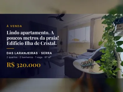 Apartamento com 2 Quartos à venda, 67m² no das Laranjeiras, Serra