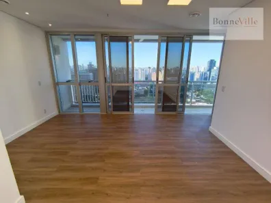 Sala Comercial para alugar, 98m² no Vila São Francisco (Zona Sul), São Paulo