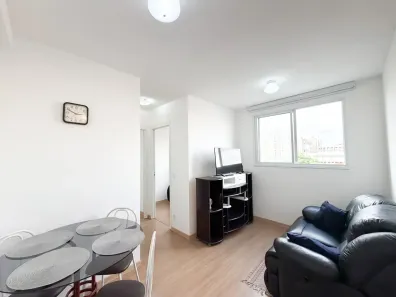 Apartamento com 2 Quartos para alugar, 39m² no Brás, São Paulo