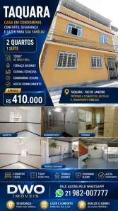 Sobrado com 2 Quartos à venda, 130m² no Taquara, Rio de Janeiro