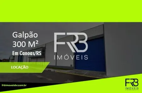 Galpão/Depósito/Armazém para alugar, 300m² no São Luis, Canoas