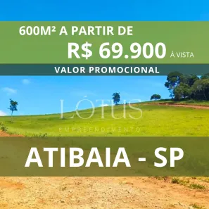 Lote/Terreno à venda, 600m² no Centro, Bom Jesus dos Perdões