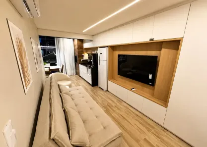 Apartamento com 1 Quarto para alugar, 43m² no Centro, Curitiba