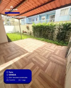 Apartamento com 2 Quartos à venda, 52m² no Turu, São Luís