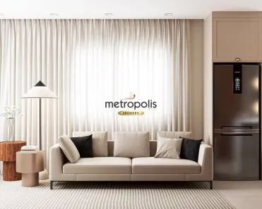 Sobrado com 2 Quartos à venda, 63m² no Vila Scarpelli, Santo André