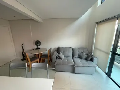 Flat com 1 Quarto para alugar, 50m² no Moema, São Paulo