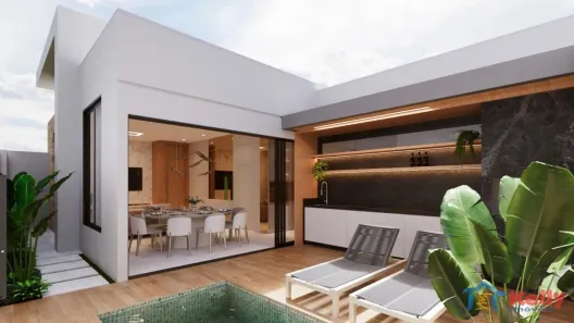 Casa de Condomínio com 3 Quartos à venda, 134m² no Parque Residencial Damha, Presidente Prudente