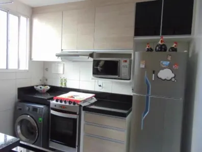 Apartamento com 2 Quartos para venda ou aluguel, 45m² no Vila Monte Alegre, Paulínia