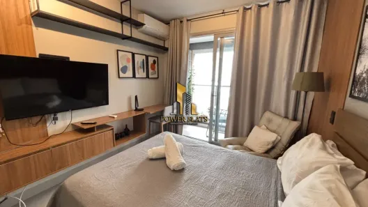 Flat com 1 Quarto para alugar, 24m² no Perdizes, São Paulo