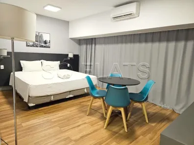 Flat com 1 Quarto à venda, 29m² no Cidade Monções, São Paulo