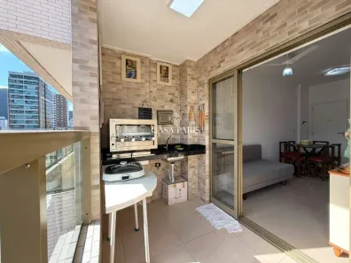 Apartamento com 2 Quartos à venda, 61m² no Canto do Forte, Praia Grande