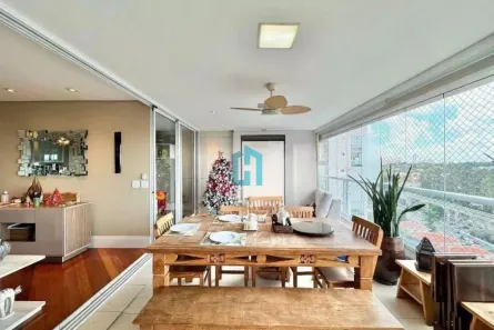 Apartamento com 3 Quartos para venda ou aluguel, 185m² no Campo Belo, São Paulo