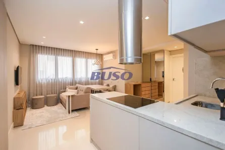 Apartamento com 1 Quarto para alugar, 44m² no São Francisco, Curitiba